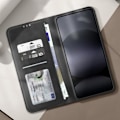 Pikkukuva 3 / 5: Xiaomi Redmi Note 14 4G Tukeva Lompakko ja Videotuki Musta Svart
