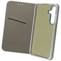 Miniatyrbild 2 av 6: Fodral till Samsung Galaxy S24 Plus - AVIZAR - Funktion för plånboksställ - Grön - Halvstyv - Smidig Grön