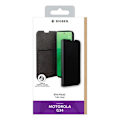 Miniatyrbillede 2 af 2: Étui Folio Wallet - BIGBEN - Moto G34 - Sort - Folds Stand - Hel beskyttelse Svart