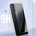 Pikkukuva 3 / 5: Karkaistu lasi - AVIZAR - Oppo Find X3 Pro - 9H Kovuus - Naarmuuntumaton - Läpinäkyvä