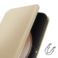 Pikkukuva 3 / 6: Suojakuori Samsung Galaxy S23 FE Flip Double Pocket Stand Function Gold Gul
