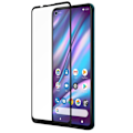 Miniatyrbillede 1 af 4: Beskyttelsesfilm - Wiko - View 5 / 5 Plus - Hærdet glas 9H - Fuldt dække - Sort Svart