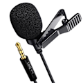 Pikkukuva 2 / 4: Mikro-cravate - LinQ - Jack 3.5mm - Meluvaimennus - 1.5m - Musta Svart