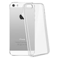 Miniatyrbillede 1 af 4: Coque - Apple - iPhone SE, 5, 5s - Silikonegel - Ultra-tynd - Transparent Transparent