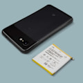 Miniatyrbillede 3 af 4: Google Pixel 3 XL internt batteri 3430mAh kompatibel erstatter G013C-B grå