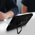Miniatyrbild 4 av 4: Coque - AVIZAR - Huawei P40 Pro - Bi-material - Metallring - Videostöd Svart