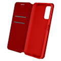 Pikkukuva 1 / 4: Xiaomi Redmi Note 10 5G ja Poco M3 Pro Wallet Case Video Support Red Röd