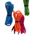 Pikkukuva 2 / 4: Verkkosovitin - Jaym® - 1 USB 1A - Lightning-kaapeli 1,7 m - Vihreä väri - POP-kokoelma grön