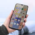 Pikkukuva 3 / 6: Suojakalvo - MYWAY - Samsung Galaxy A15 5G - Karkaistua lasia - Naarmunsuojava - Huomaamaton ohut Transparent