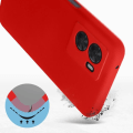 Miniatyrbillede 3 af 5: Taske til Oppo A77, A57 og A57s Semi-stiv Soft-touch Fine Red