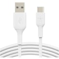 Pikkukuva 1 / 4: BELKIN - kaapeli - USB-A–USB-C Kaapeli 2M, valkoinen