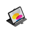 Pikkukuva 2 / 4: Cygnett TekView Flip Case -yhteensopiva iPad 10.9 (2022 - 10. sukupolvi) musta/harmaa