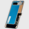 Pikkukuva 2 / 4: LCD-näyttö - AVIZAR - Google Pixel 5 - Karkaistu lasinen kosketusnäyttö - Musta - Helppo asennus Svart
