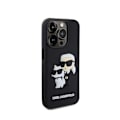 Miniatyrbillede 4 af 6: Coque 3D Karl Choupette til iPhone 13 Pro Elegant Beskyttelse Karl Lagerfeld Sort Svart
