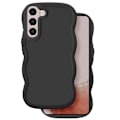 Miniatyrbillede 3 af 5: Coque til Samsung Galaxy S22 Silikone Stødabsorberende Candy Serie Sort Svart