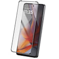 Miniatyrbillede 1 af 5: Temperet glas til Motorola Moto G75, ridsefrit, holdbart, sort Svart