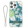 Miniatyrbild 2 av 5: Coque för iPhone 13 Pro med Dragrem Design Blommigt Delikat Guess Flerfärgad Flerfärgad