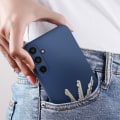 Pikkukuva 4 / 6: Suojakuori Samsung Galaxy A55 -puhelimelle Puolijäykkä, pehmeä kosketus, sormenjälkiä estävä sininen