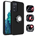 Miniatyrbild 2 av 4: Coque - Armor Shield - Samsung Galaxy S20 FE - Antichock - Hållring - Videostöd Svart
