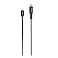 Pikkukuva 3 / 5: USB-C - USB-C PD 3.0 100W Lataus ja Synkronointi 1m Jaym Musta Svart