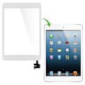 Miniatyrbillede 2 af 4: iPad Mini 1 og 2 LCD-skærm - AVIZAR - Hvid erstatningsberøringsskærm Vit