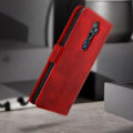 Miniatyrbillede 3 af 4: Etui - AVIZAR - Oppo A9 2020 og A5 2020 - Folio Cover - Eco-læder - Rød Röd