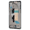 Miniatyrbillede 4 af 4: LCD-skærm + berøringsglas + chassis Xiaomi til Xiaomi Poco F5 5G - Hvid Vit