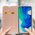Miniatyrbillede 4 af 4: Housse - DUX DUCIS - Poco F2 Pro - Øko-læder - Video støtte - Kortholder - Rose Gold Rose guld