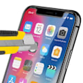 Pikkukuva 4 / 4: Suojakalvo - Akashi - iPhone X - Kovaglasi - 2 kalvoa - Naarmunkestävä Transparent