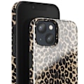 Pikkukuva 3 / 5: iPhone 13 Iskulaitsi Leopard Elegantti Kohotetut Reunat Burga Musta Svart