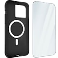 Miniatyrbillede 2 af 5: Coque MagSafe - Case Mate - iPhone 15 Pro - Rigide - Sort - Hærdet glas 9H Svart