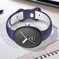 Miniatyrbillede 4 af 6: Armbånd til Google Pixel Watch Soft Two-tone Silikone Blå/Hvid