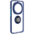 Pikkukuva 1 / 6: AVIZAR Hard Case for Honor Magic 6 Pro 5G - Metal Ring Support Function - Midnight Blue Blå