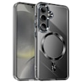 Miniatyrbillede 1 af 6: Coque MagSafe til Samsung S24 Plus og S25 Plus Bag Crystal Farve Sort Svart