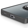 Pikkukuva 5 / 5: Coque для Honor Magic 7 Lite с металлическим кольцом для поддержки видео черный Svart