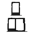 Miniatyrbillede 2 af 4: SIM-skuffe - AVIZAR - Samsung Galaxy J5 2017 - Sort - 2x nano SIM-kort + microSD - Erstatning svart