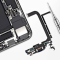 Miniatyrbillede 4 af 4: Lightning-opladningsstik - RELIFE - iPhone 13 Pro Max - Integreret mikrofon - Blå farve - Kablet Blå