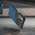 Miniatyrbillede 3 af 4: Coque - AVIZAR - Xiaomi Mi 10T / 10T Pro - Læderlook - Stødsikker Beskyttelse - Magnetisk Kompatibel Blå