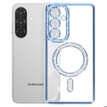Miniatyrbillede 5 af 5: Coque Diamant til Samsung Galaxy A26 MagSafe Kontur Strass Blå Blå