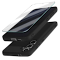 Miniatyrbillede 2 af 6: Coque til Samsung Galaxy S24 FE Silikone Soft Touch og Tempereret Glas 3mk Sort Svart