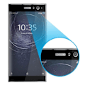 Miniatyrbillede 2 af 4: Xperia XA2 fuld skærmbeskytter Anti-eksplosion hærdet glasfilm sort