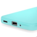 Miniatyrbillede 3 af 5: Coque til Samsung Galaxy A16 Semi-rigid Soft-touch Anti-fingeraftryk Turkis Blå