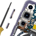Pikkukuva 4 / 4: Samsung Galaxy S24 ja S24 Plus Violetin Power- ja Äänenvoimakkuusnappi Lila