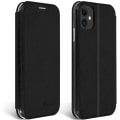 Miniatyrbillede 1 af 4: Etui - AVIZAR - iPhone 11 - Øko-læder tekstureret - Sort - Indbygget videostøtte Svart