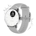 Miniatyrbillede 1 af 6: Hybrid Connected Watch 42 mm EKG-overvågning 30 dages batterilevetid ScanWatch 2 Withings White