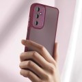 Miniatyrbillede 3 af 5: Etui til Samsung Galaxy A05s - AVIZAR - Smoked Hard Back Beskyttet kamerablok - Mørk lilla Lila