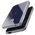 Miniatyrbild 2 av 5: Coque för Nokia 2.1 Silikon Mjuk Design Tunn Lätt Transparent Transparent