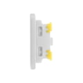 Pikkukuva 3 / 4: Power-nappi Samsung Galaxy A54 ja A34 valkoinen Vit