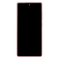 Miniatyrbillede 1 af 4: Komplet blok Samsung Galaxy S20 FE 5G LCD-skærm Touch Glas Original Rød