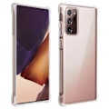 Miniatyrbillede 1 af 4: Coque - AKASHI - Galaxy Note 20 Ultra - Fleksibel silikone - Stødsikker - Gennemsigtig hvid Klar vit